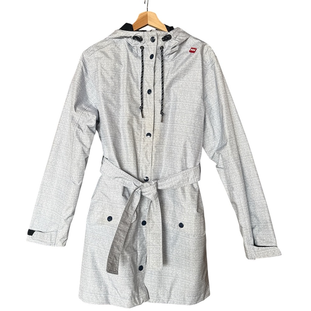Helly Hansen Women's Lyness Coat in Bright Sky Melange Print